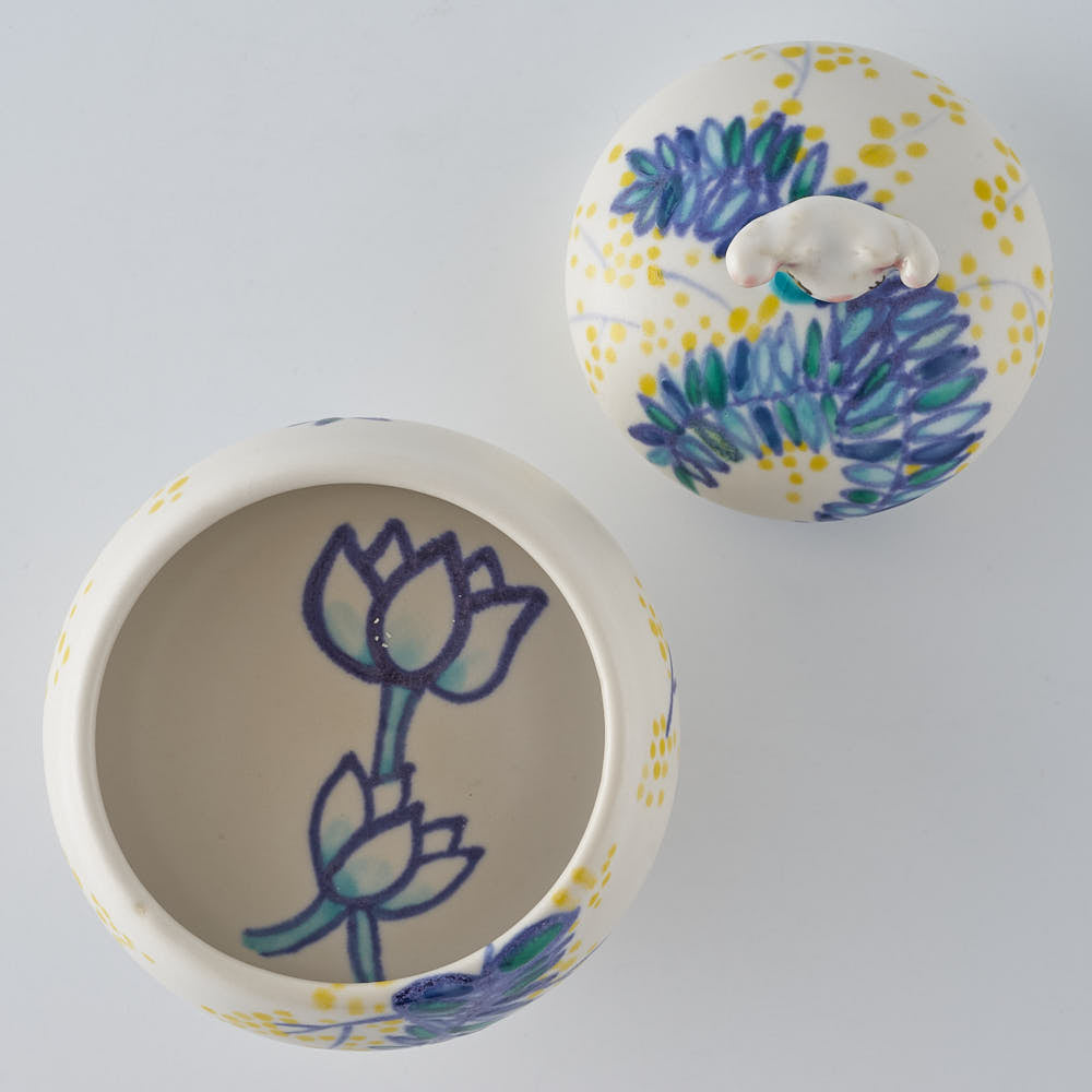 作家　武田朋己　Memento Pot-想いを残す器-　ミモザ