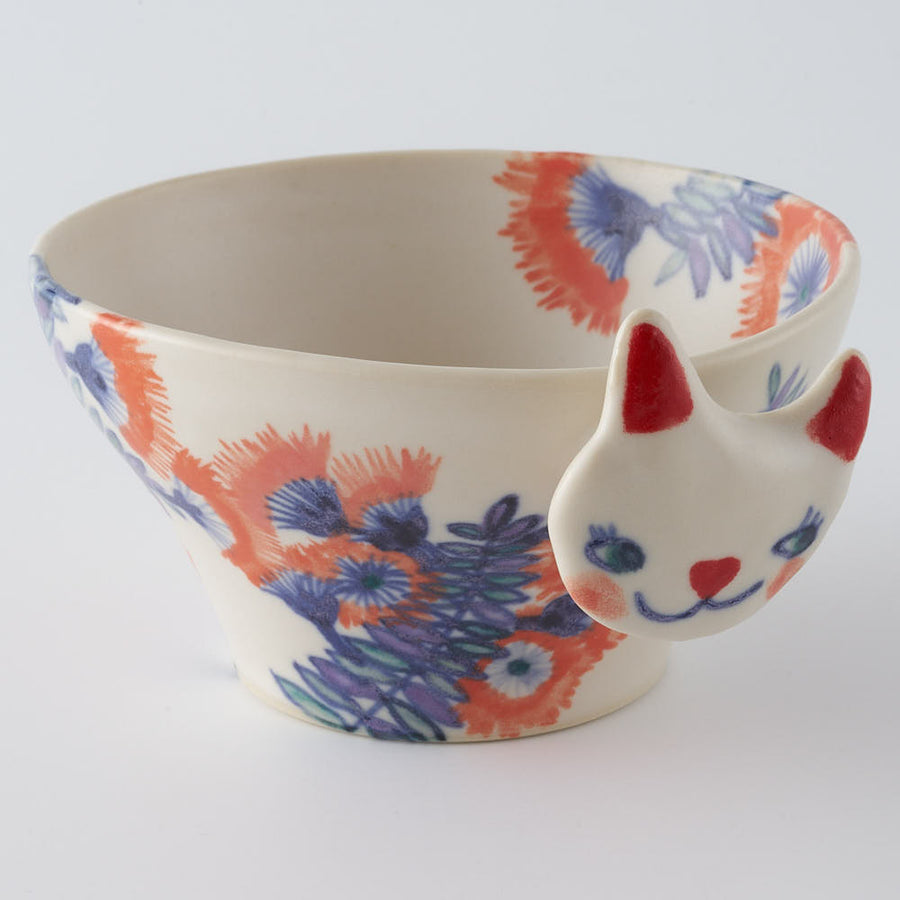 作家　武田朋己　スープカップハーフ　ねこ　2025