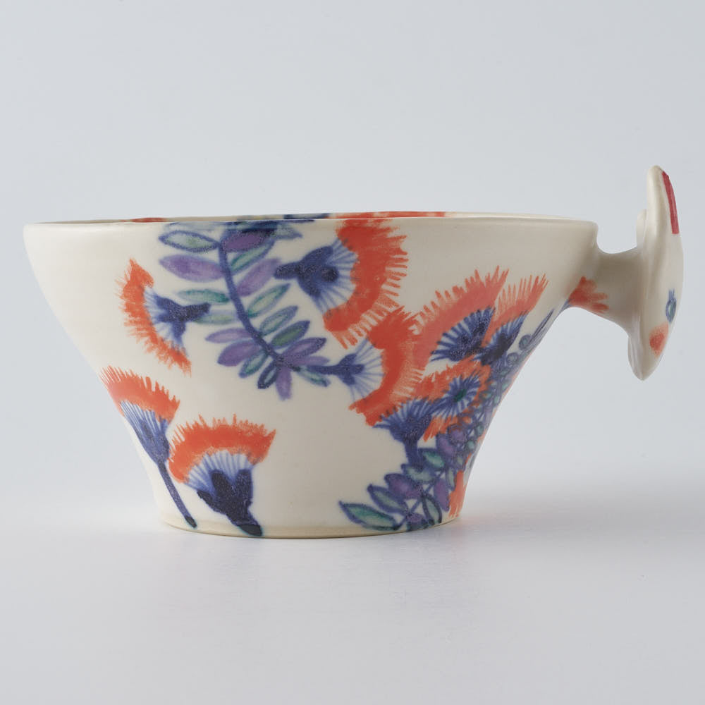 作家　武田朋己　スープカップハーフ　ねこ　2025