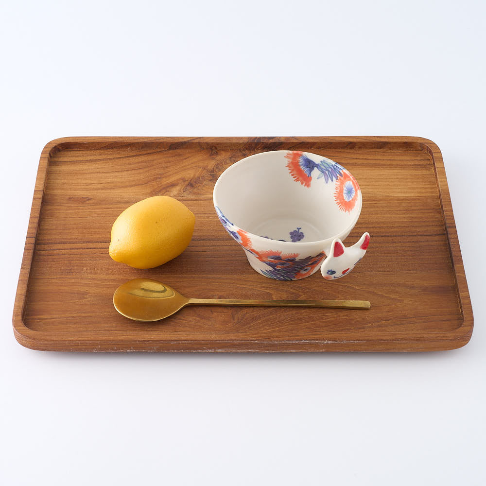 作家　武田朋己　スープカップハーフ　ねこ　2025