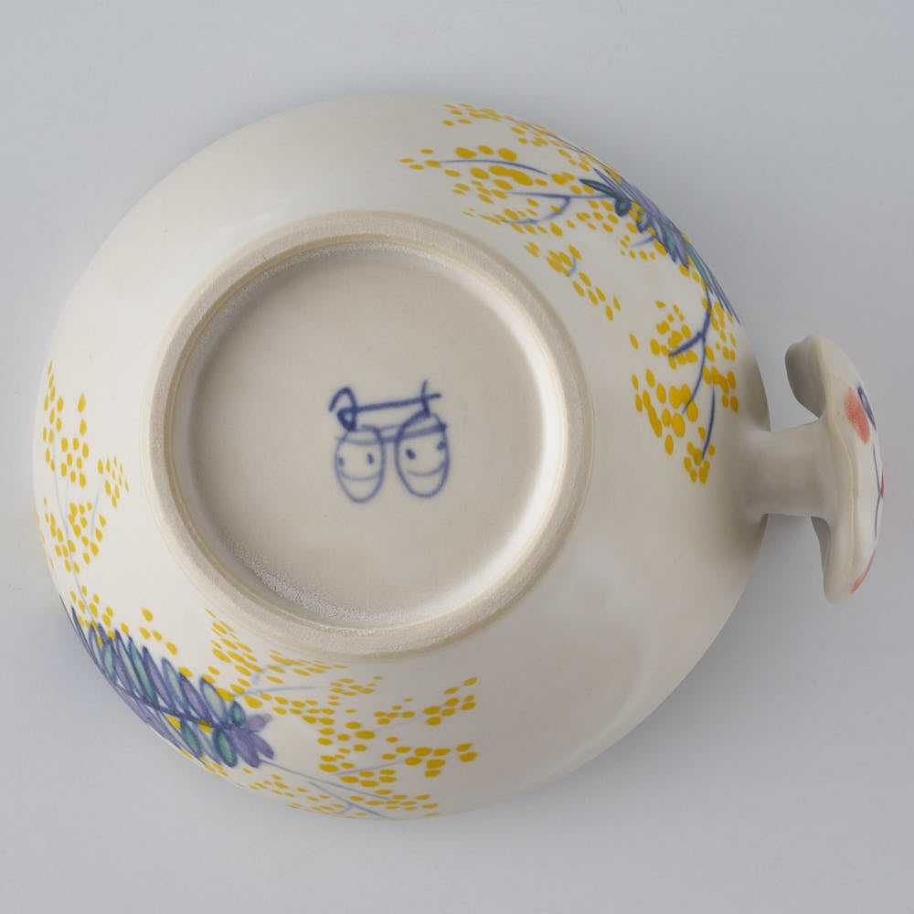 作家　武田朋己　スープカップハーフ　うさぎ　2025