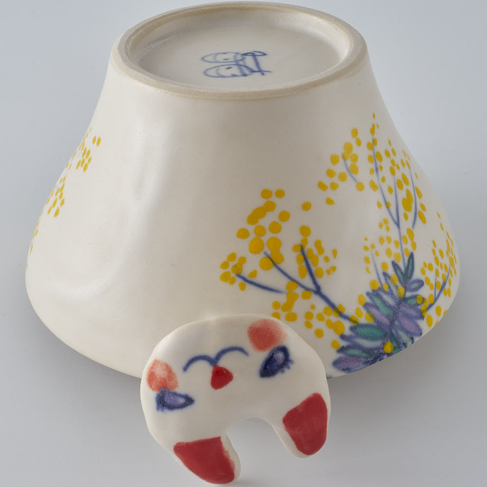 作家　武田朋己　スープカップハーフ　うさぎ　2025