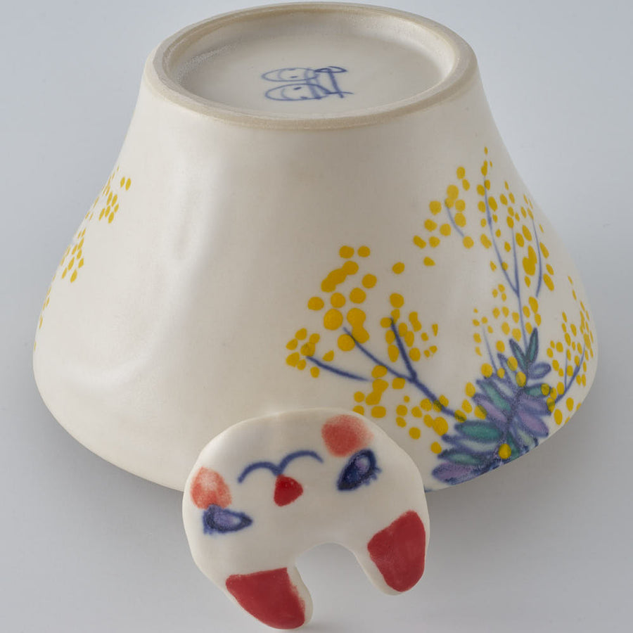 作家　武田朋己　スープカップハーフ　うさぎ　2025