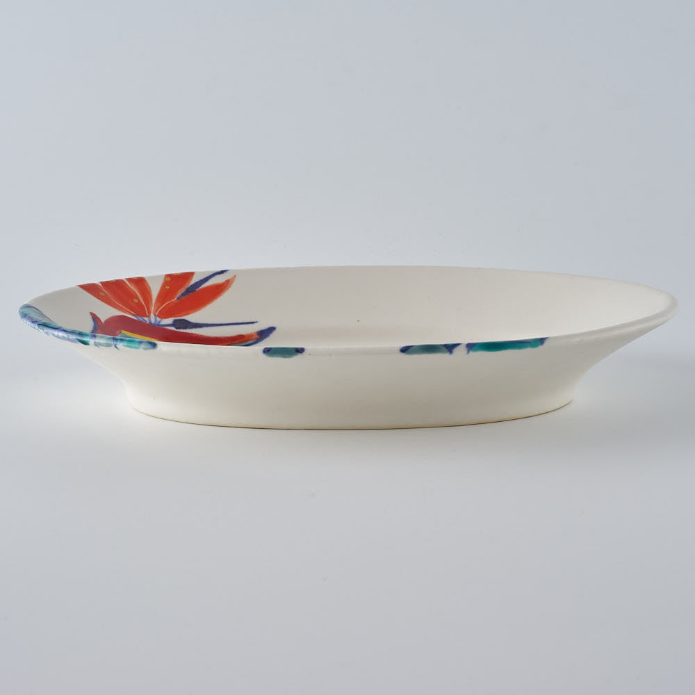 作家　武田朋己　おかずプレート　極楽鳥花