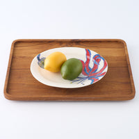 作家　武田朋己　おやつプレート　グロリオサ