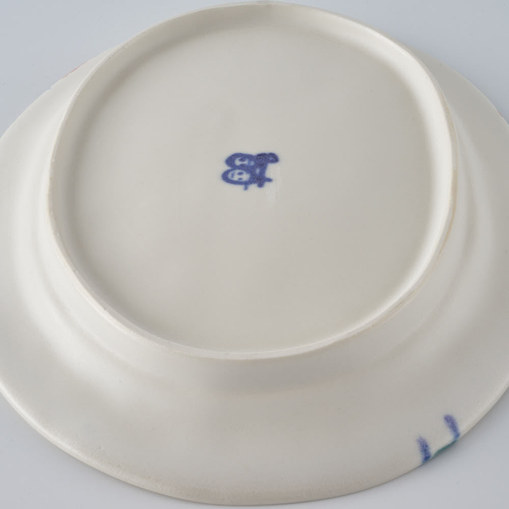 作家　武田朋己　おやつプレート　グロリオサ