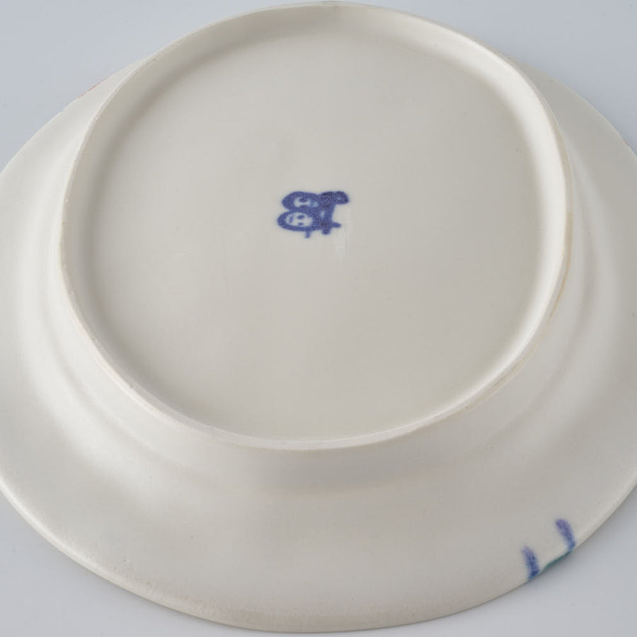 作家　武田朋己　おやつプレート　グロリオサ