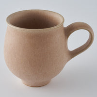 作家　住田文生　マット釉（薄桃）マグ
