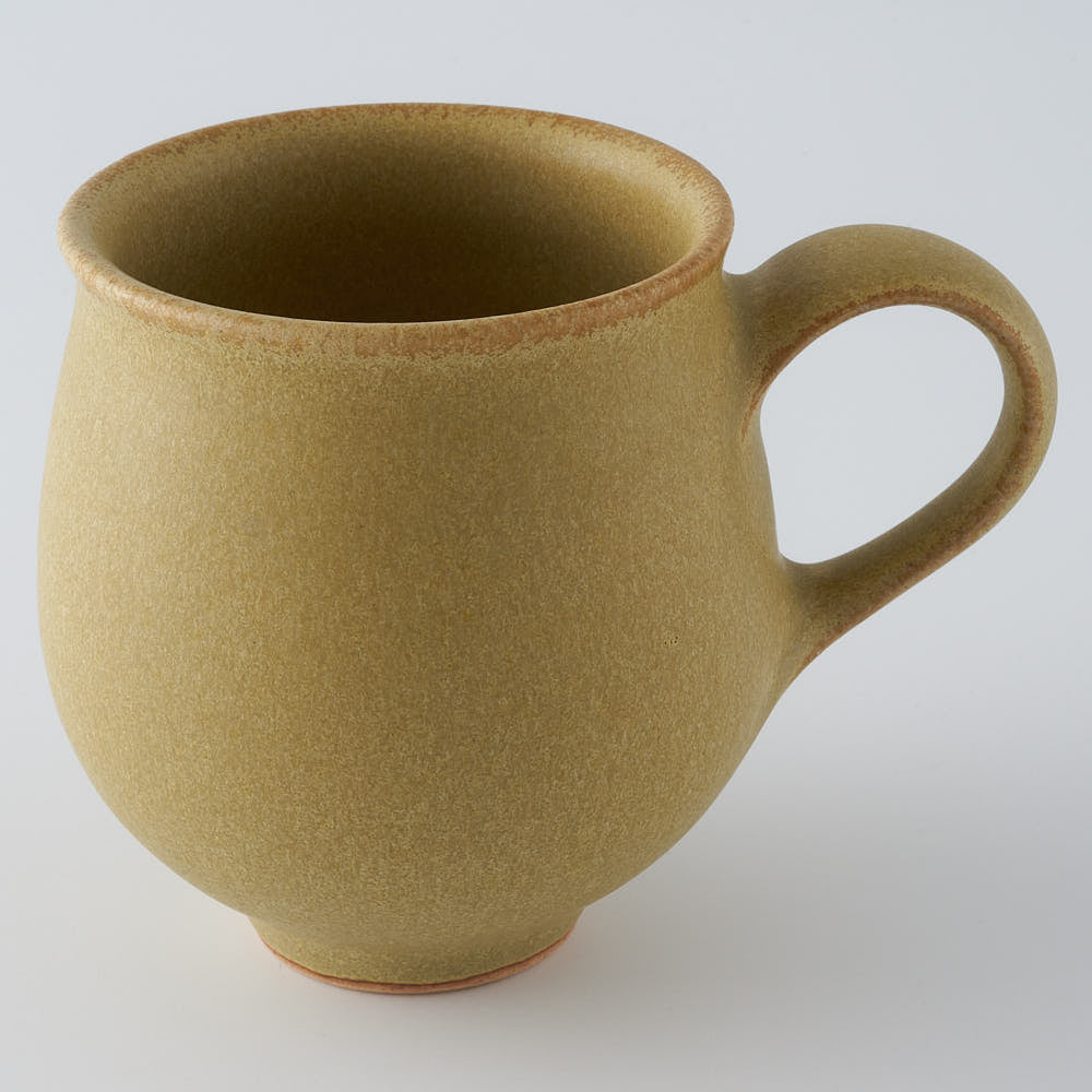 作家　住田文生　マット釉（若草）マグ