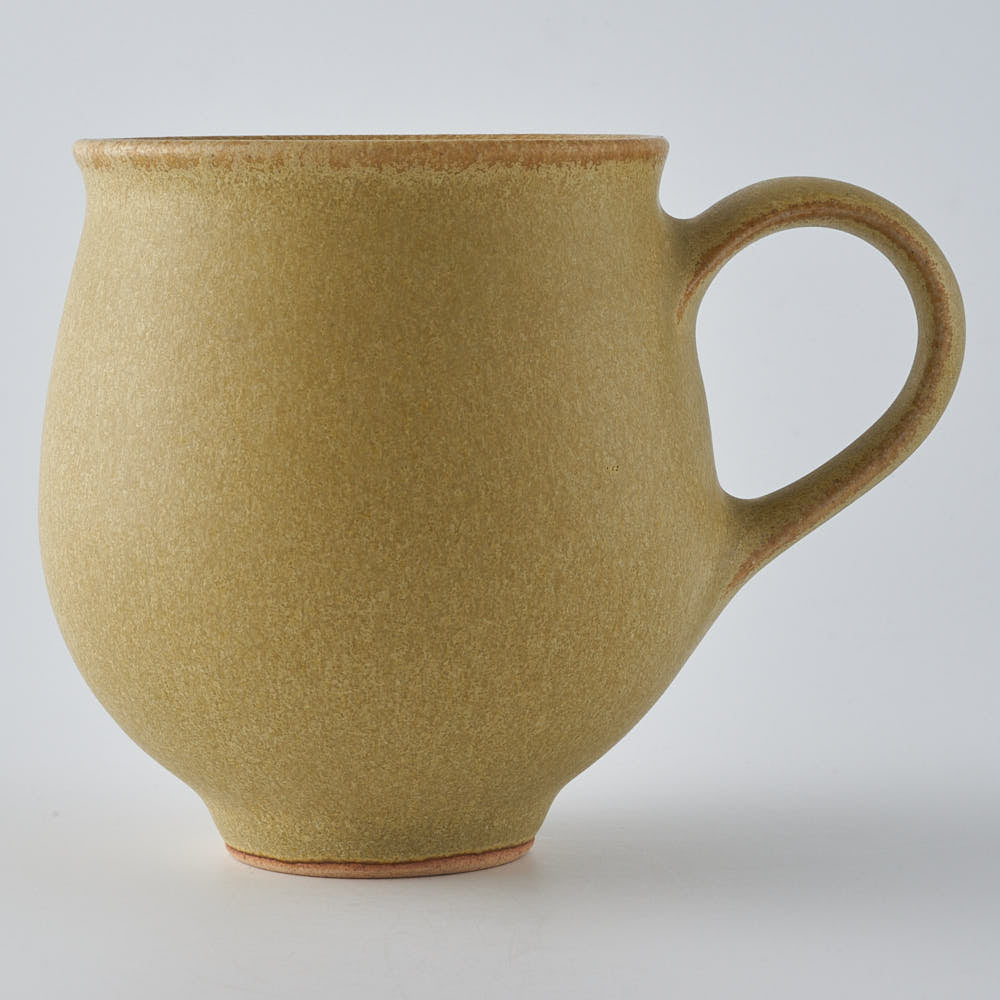 作家　住田文生　マット釉（若草）マグ