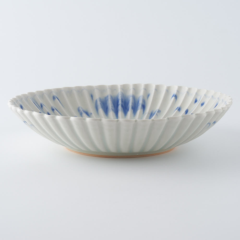 作家　鈴木まどか　安南菊割大鉢