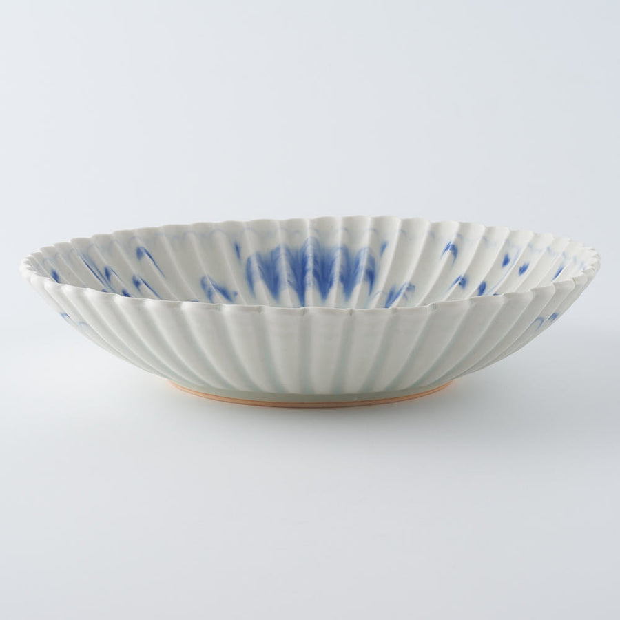 作家　鈴木まどか　安南菊割大鉢