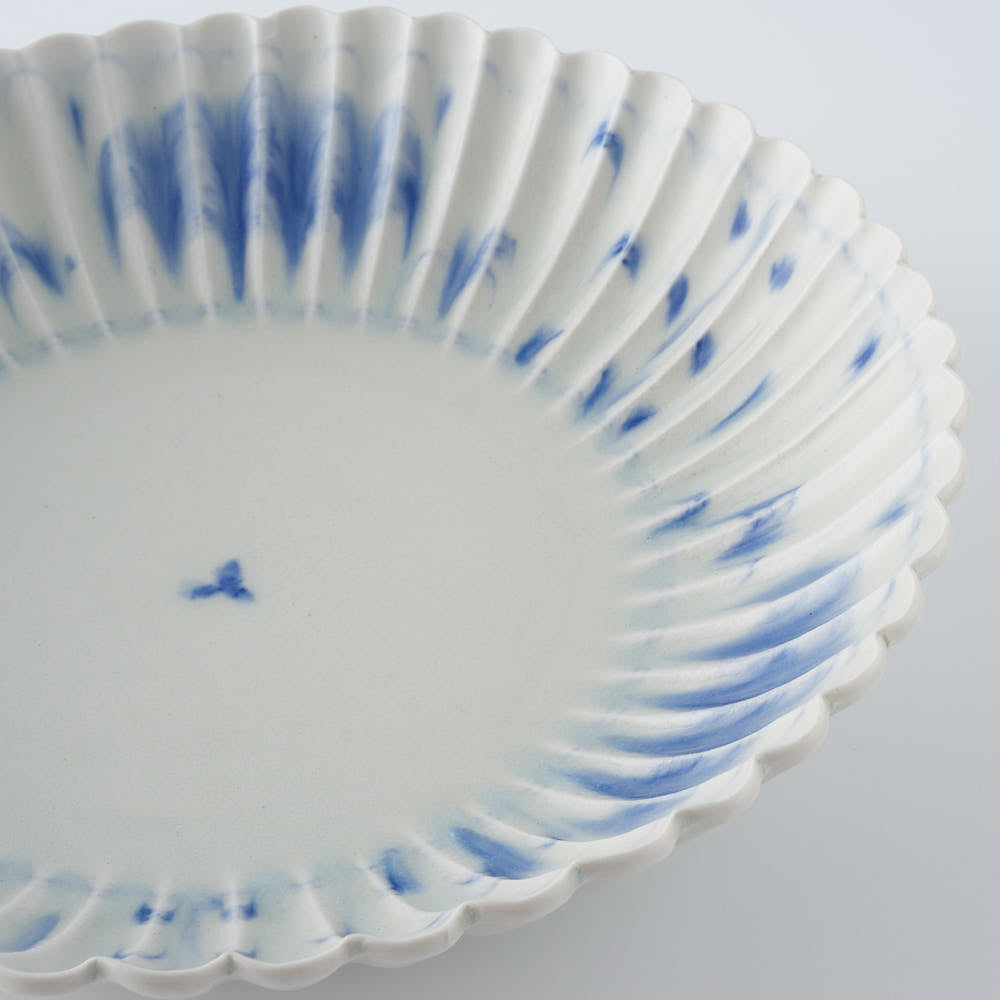 作家　鈴木まどか　安南菊割大鉢