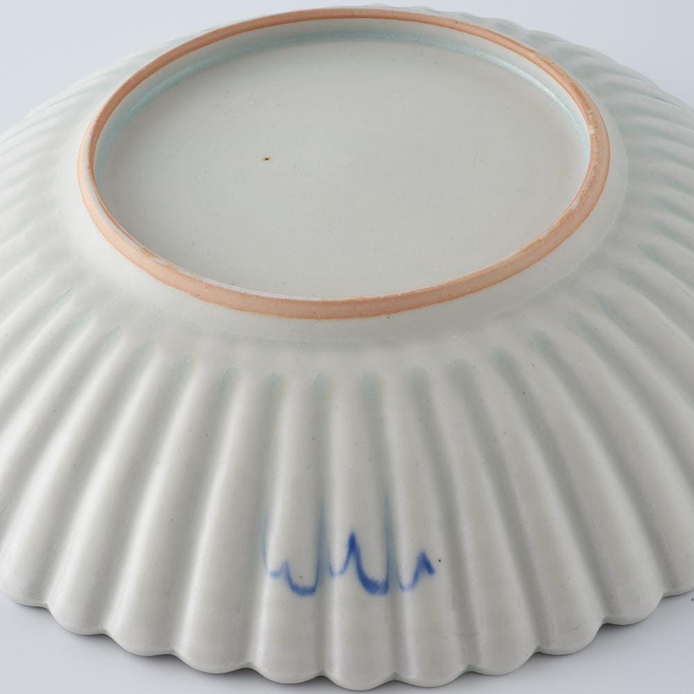 作家　鈴木まどか　安南菊割大鉢