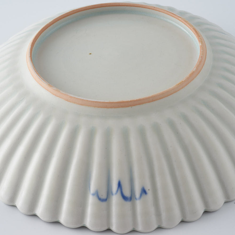 作家　鈴木まどか　安南菊割大鉢