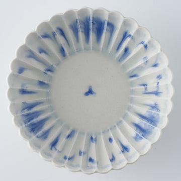 作家　鈴木まどか　安南菊割小鉢