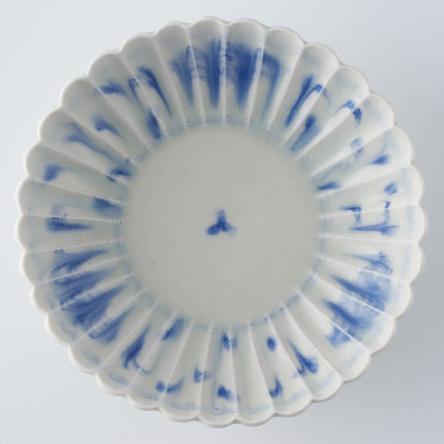 作家　鈴木まどか　安南菊割小鉢