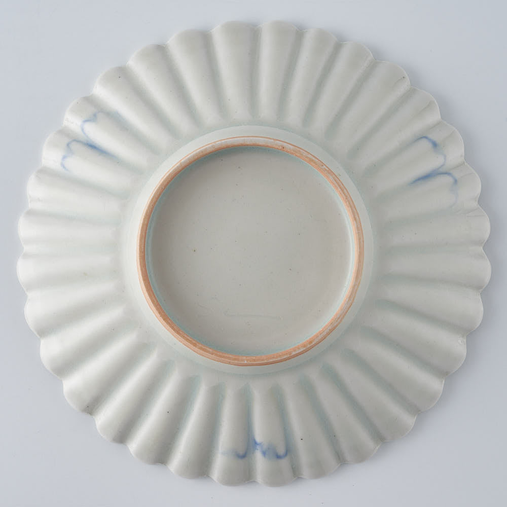 作家　鈴木まどか　安南菊割五寸浅鉢