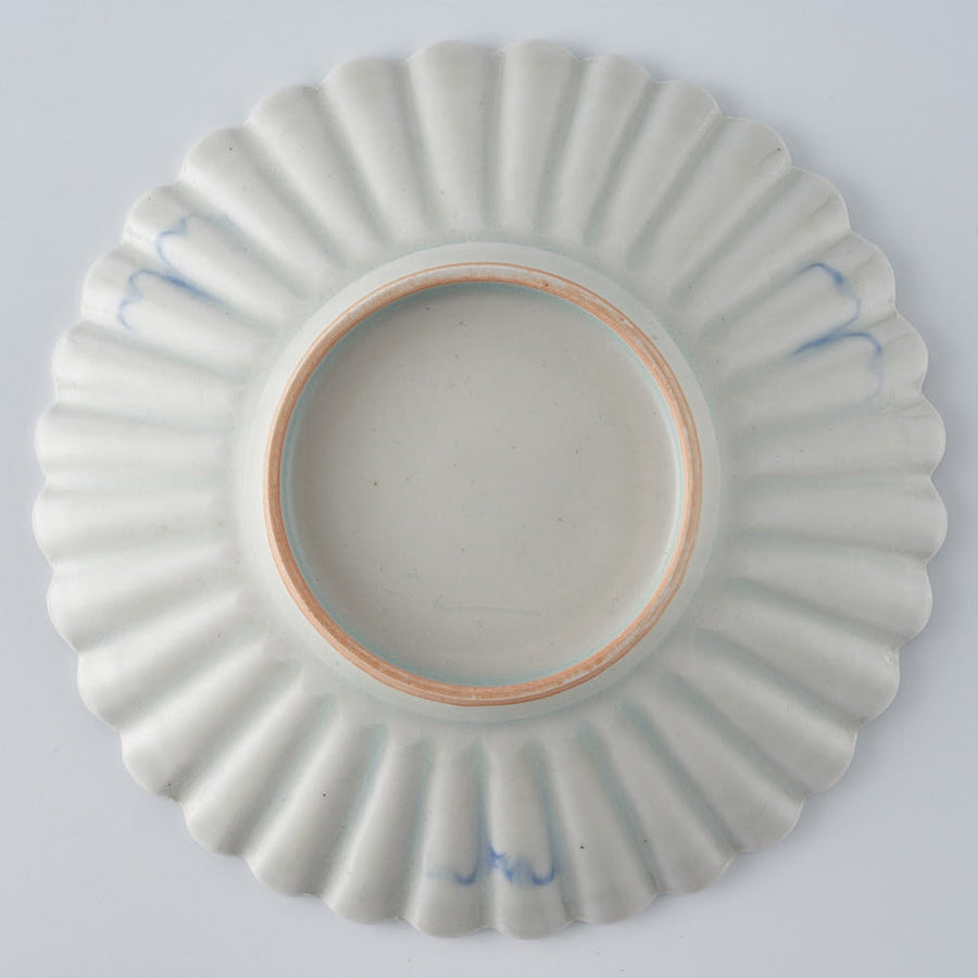 作家　鈴木まどか　安南菊割五寸浅鉢