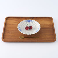 作家　鈴木まどか　安南菊割五寸浅鉢