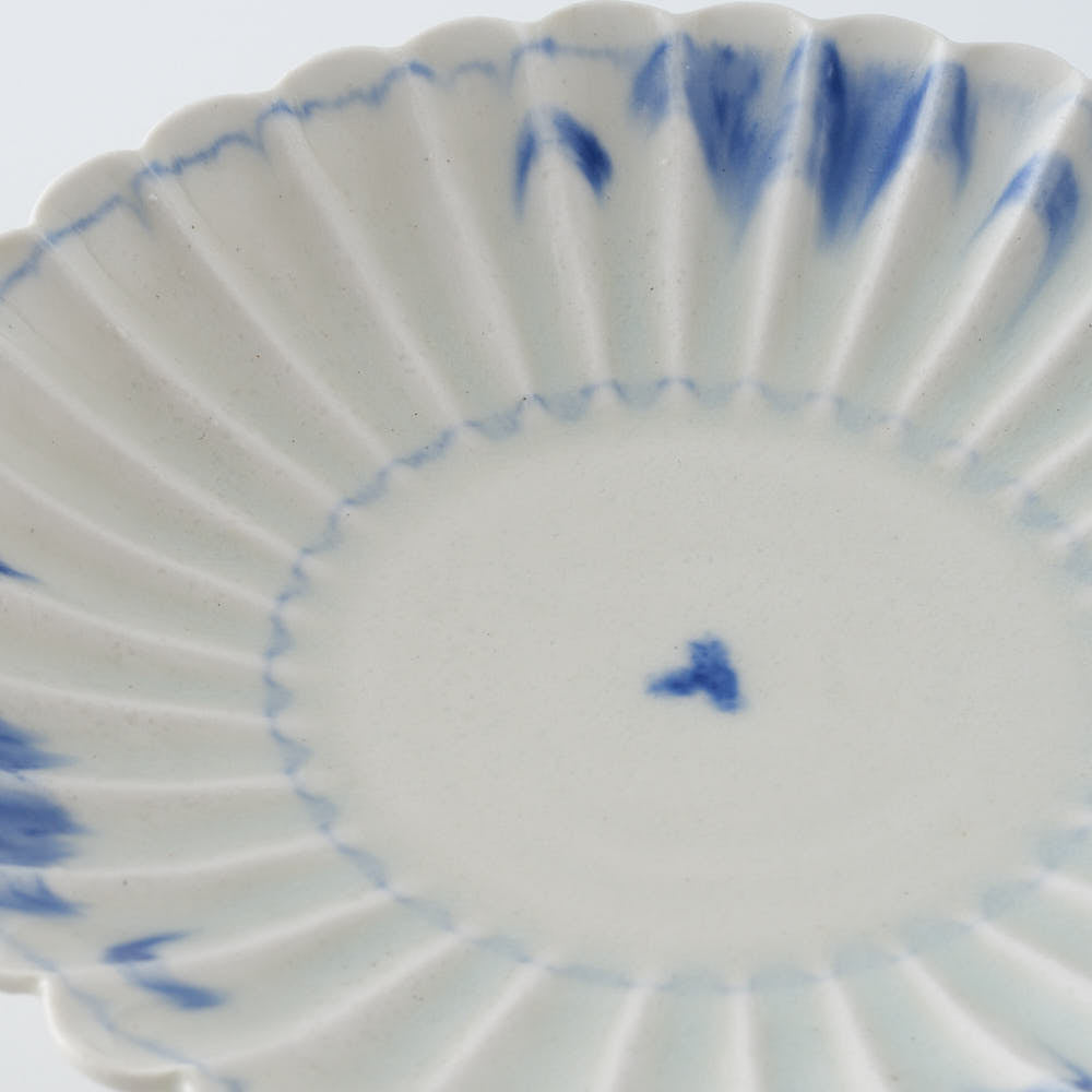 作家　鈴木まどか　安南菊割五寸浅鉢