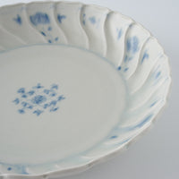 作家　鈴木まどか　安南捻型七寸皿