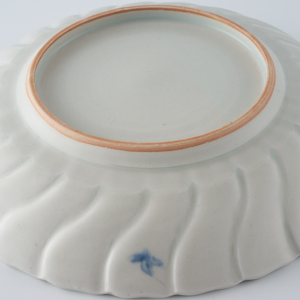 作家　鈴木まどか　安南捻型七寸皿