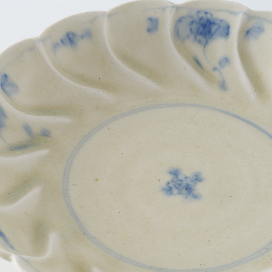 作家　鈴木まどか　安南捻型五寸浅鉢