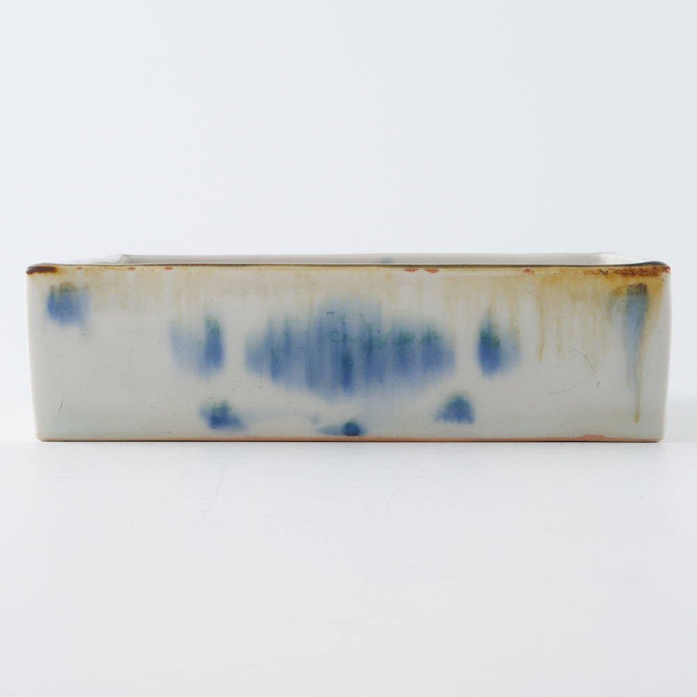 作家　鈴木まどか　安南四角鉢