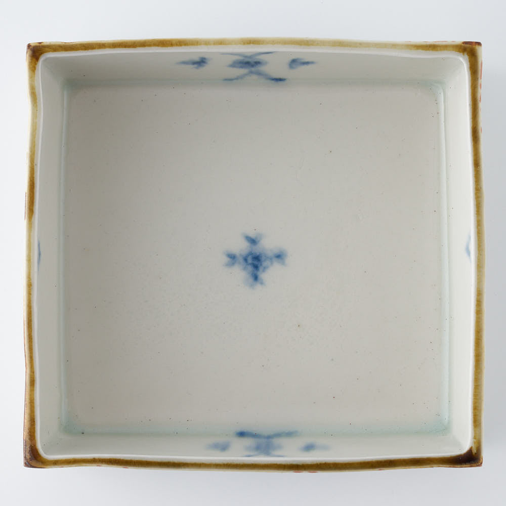 作家　鈴木まどか　安南四角鉢