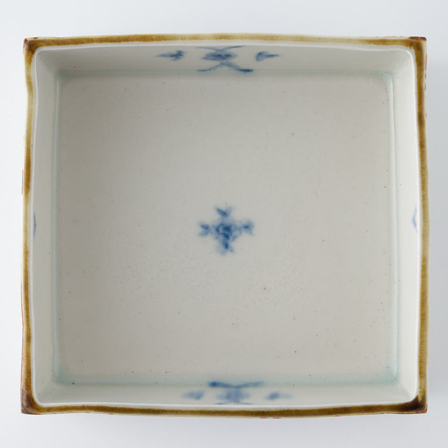 作家　鈴木まどか　安南四角鉢