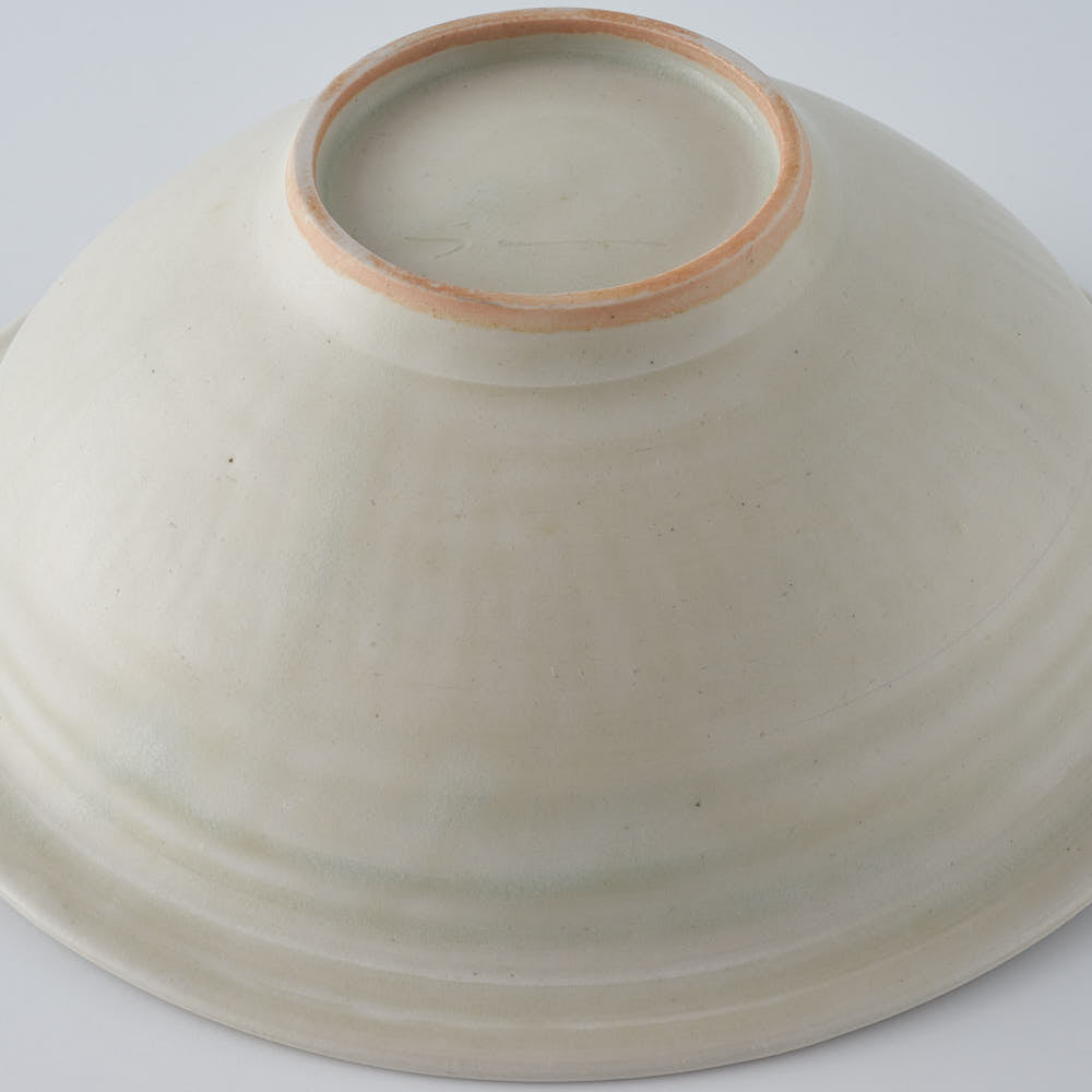 作家　鈴木まどか　灰釉沓鉢