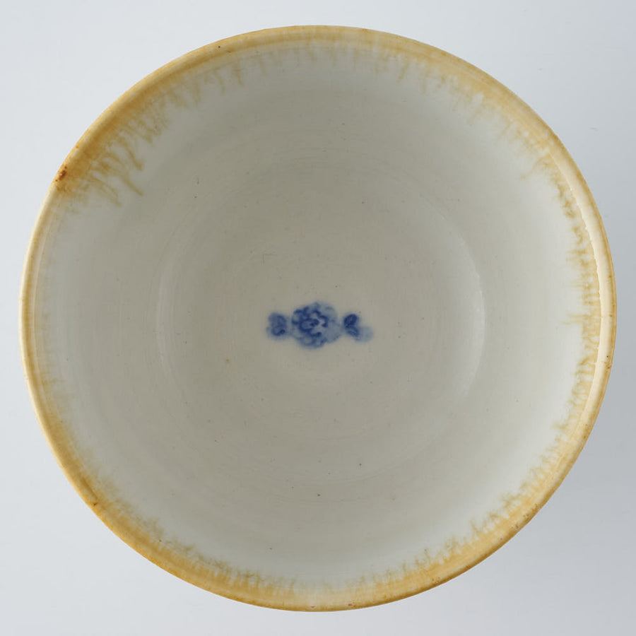 作家　鈴木まどか　彫花紋鎬飯碗