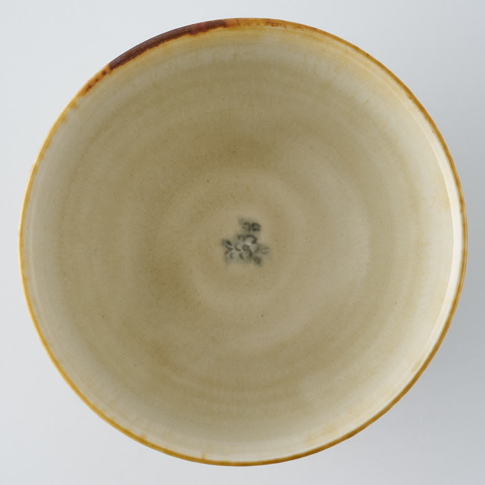 作家　鈴木まどか　彫花紋飯碗