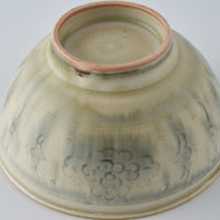 作家　鈴木まどか　彫花紋飯碗