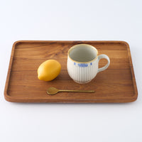 作家　鈴木まどか　彫花紋鎬丸マグ