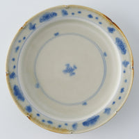 作家　鈴木まどか　安南彫花紋五寸リム皿