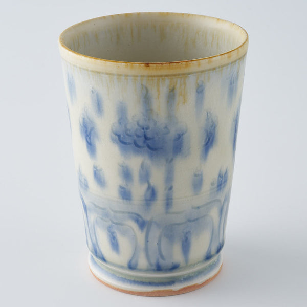 作家 鈴木まどか 彫花文足付杯 ¥4,620 大人の焼き物