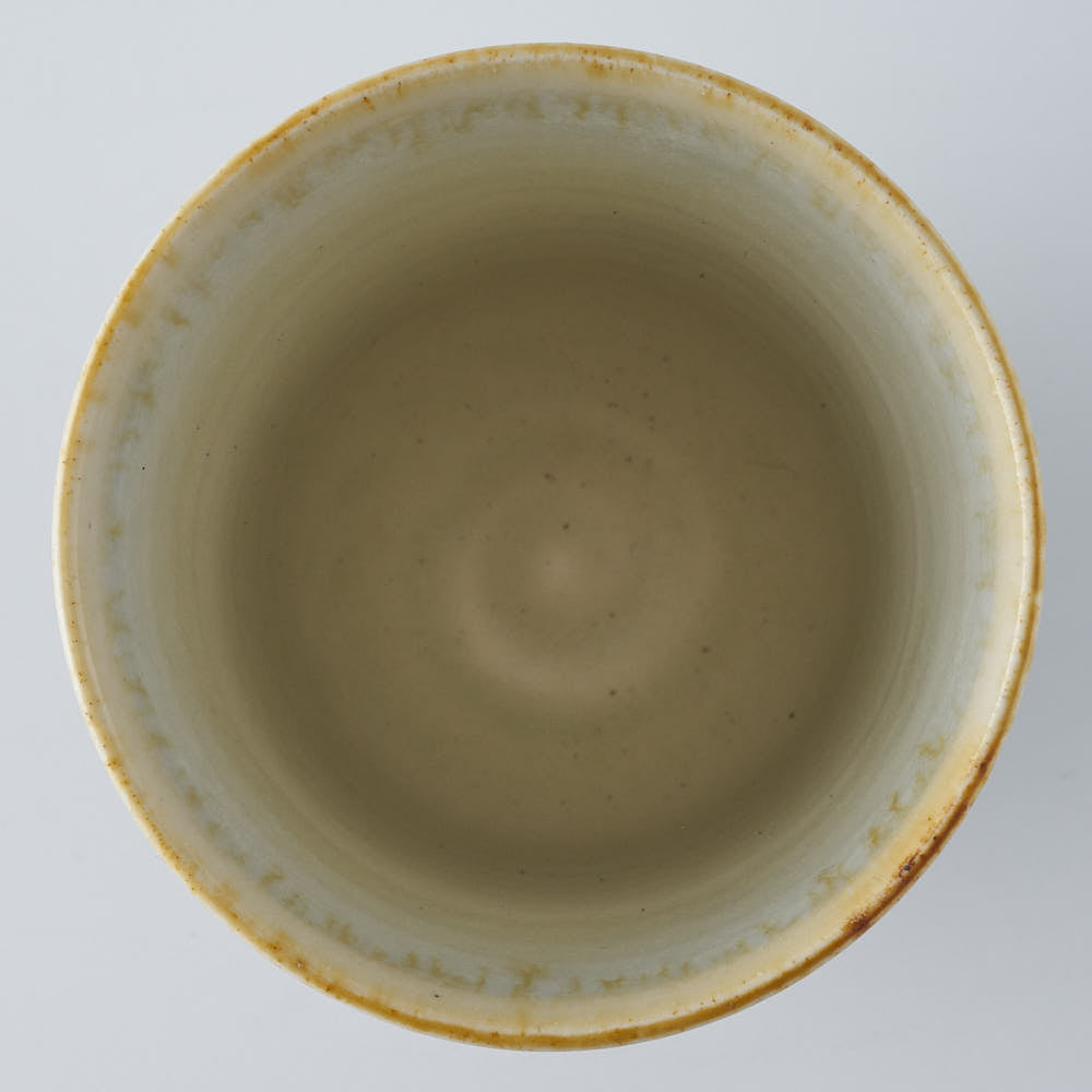 作家　鈴木まどか　彫花文足付杯