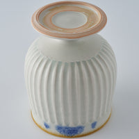 作家　鈴木まどか　彫花紋鎬足付杯