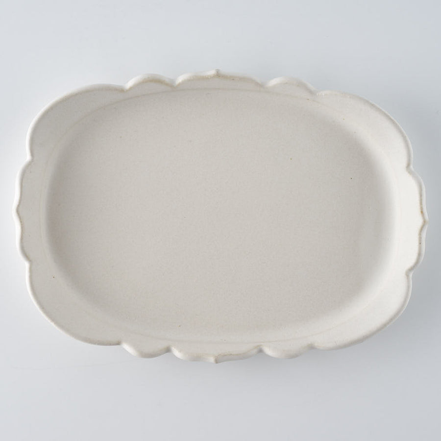 作家　水谷ちえみ　オーバル　輪花