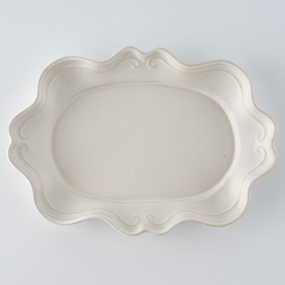 作家　水谷ちえみ　オーバル　飾りぶち