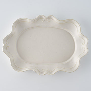 作家　水谷ちえみ　オーバル　飾りぶち