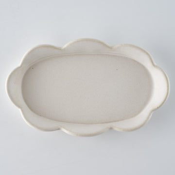 作家　水谷ちえみ　オーバル　花