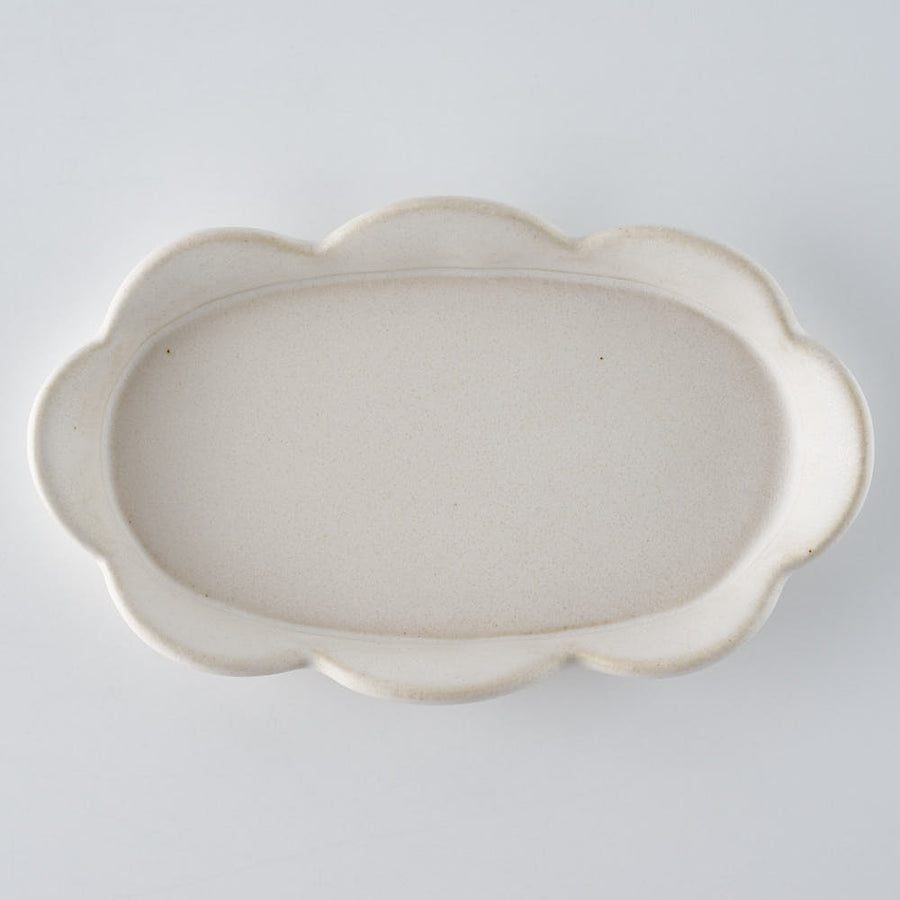 作家　水谷ちえみ　オーバル　花