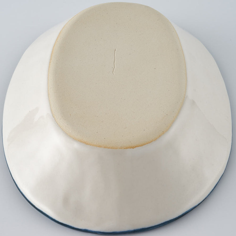 作家　水谷ちえみ　オーバル　Blue