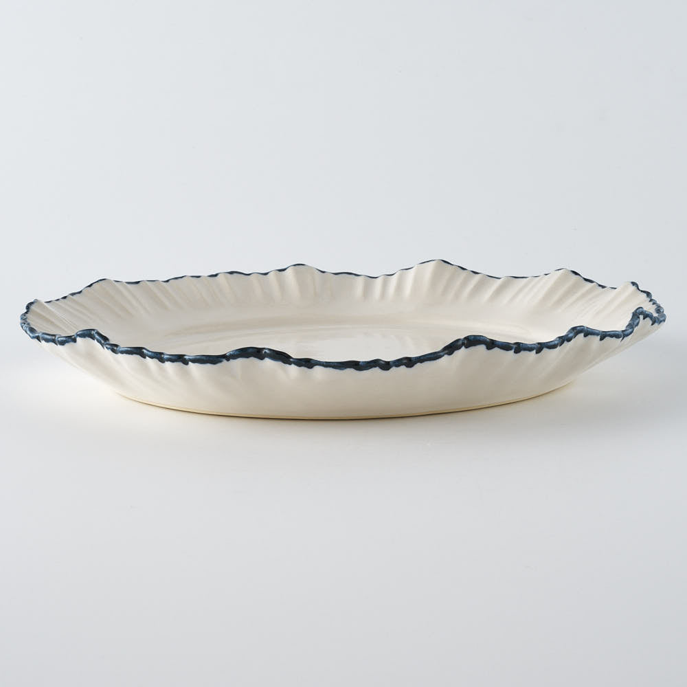 作家　水谷ちえみ　しのぎフリルBlue　大