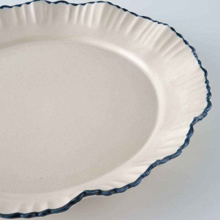 作家　水谷ちえみ　しのぎフリルBlue　大