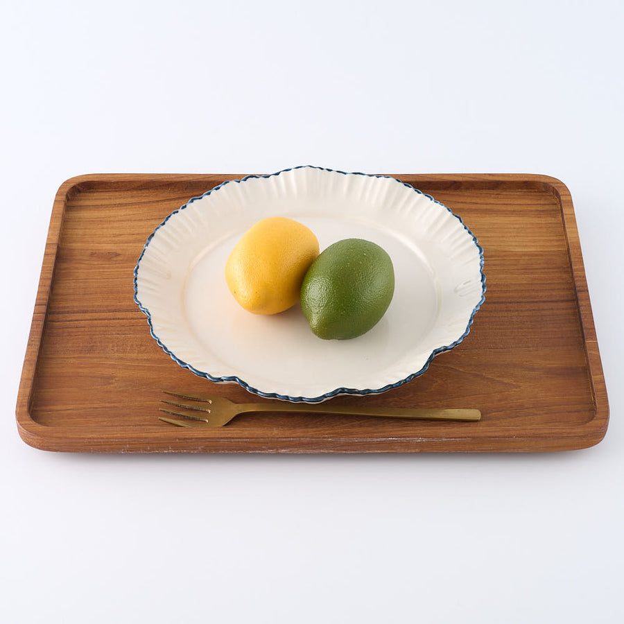 作家　水谷ちえみ　しのぎフリルBlue　大