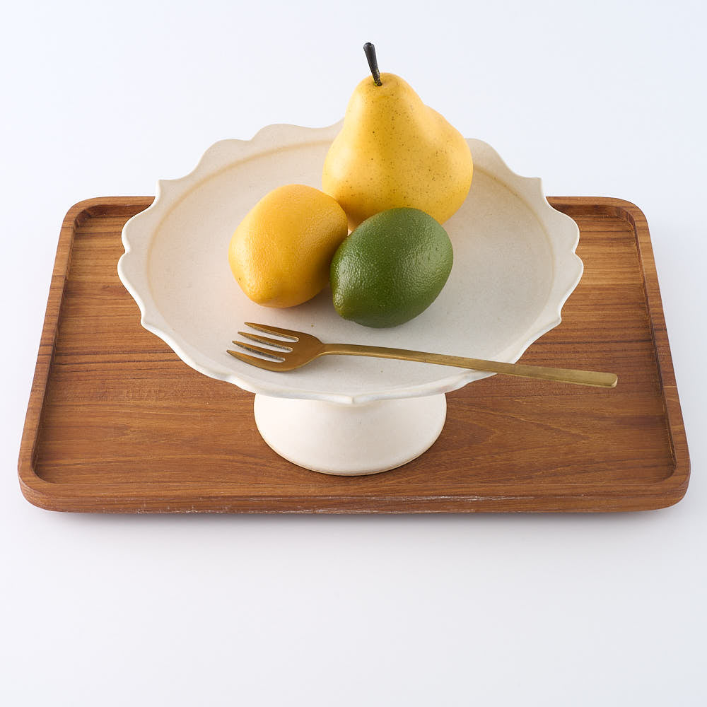 作家　水谷ちえみ　ケーキスタンド　大